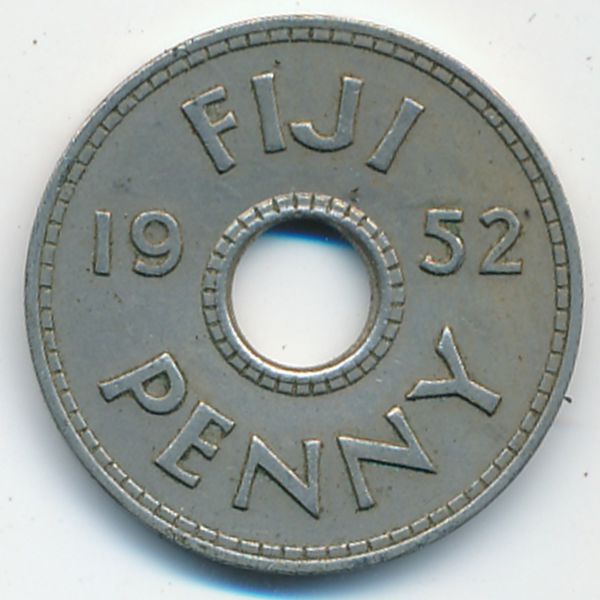 Фиджи, 1 пенни (1952 г.)