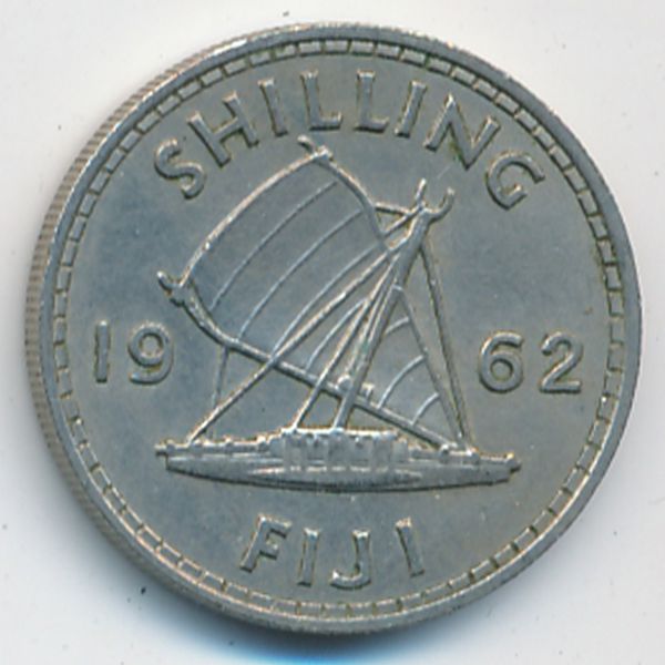 Фиджи, 1 шиллинг (1962 г.)