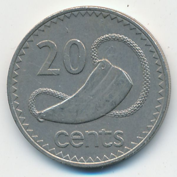 Фиджи, 20 центов (1981 г.)