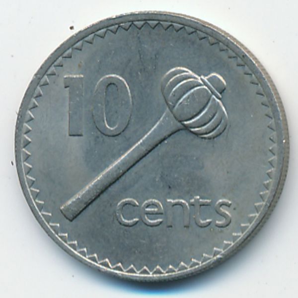 Фиджи, 10 центов (1975 г.)