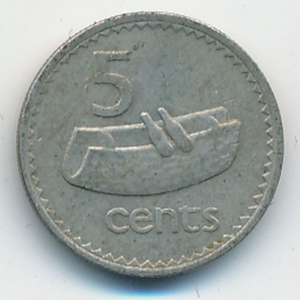Фиджи, 5 центов (1981 г.)