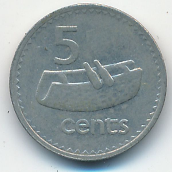 Фиджи, 5 центов (1976 г.)