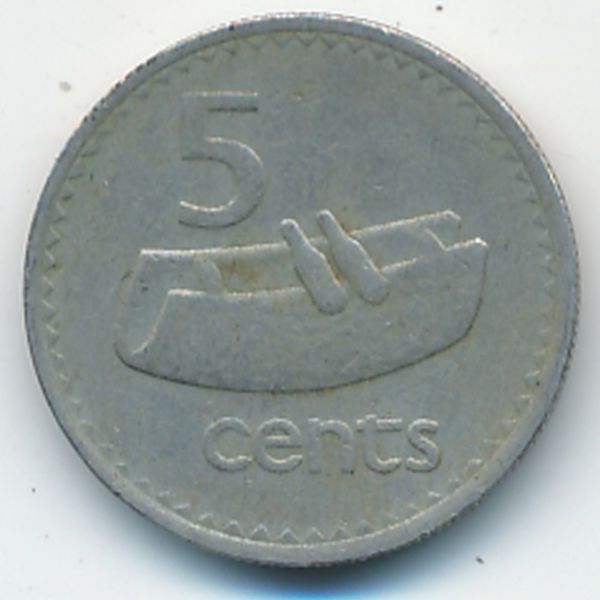 Фиджи, 5 центов (1976 г.)