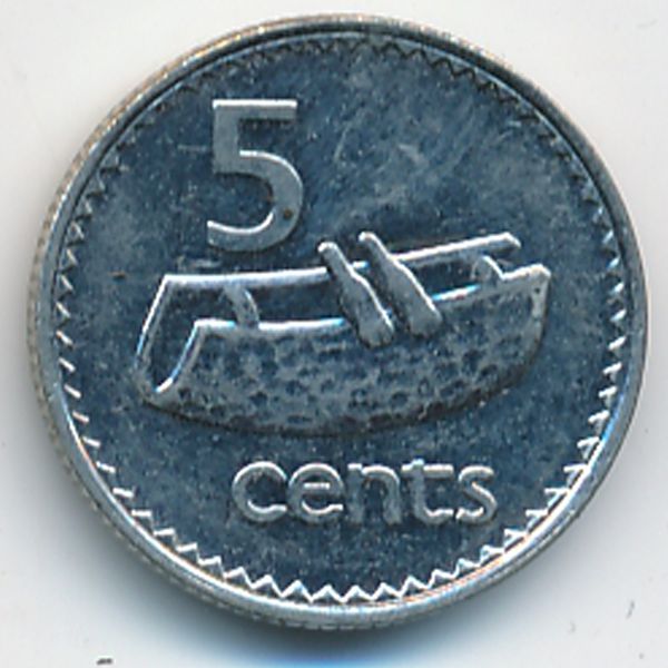 Фиджи, 5 центов (1995 г.)