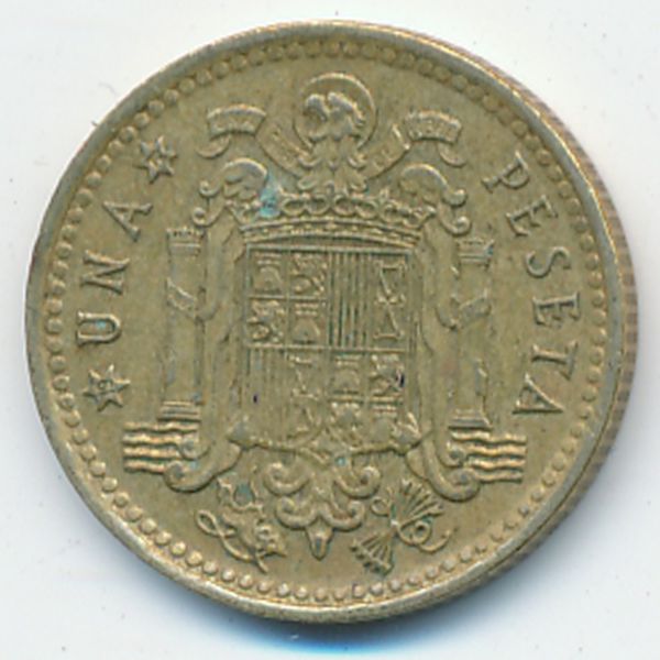 Испания, 1 песета (1966 г.)
