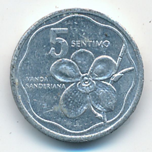 Филиппины, 5 сентимо (1990 г.)