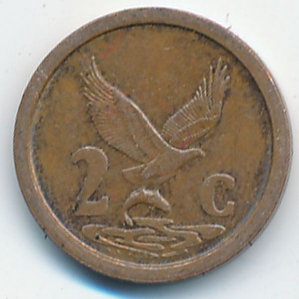 ЮАР, 2 цента (1991 г.)