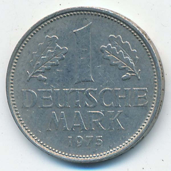 ФРГ, 1 марка (1975 г.)