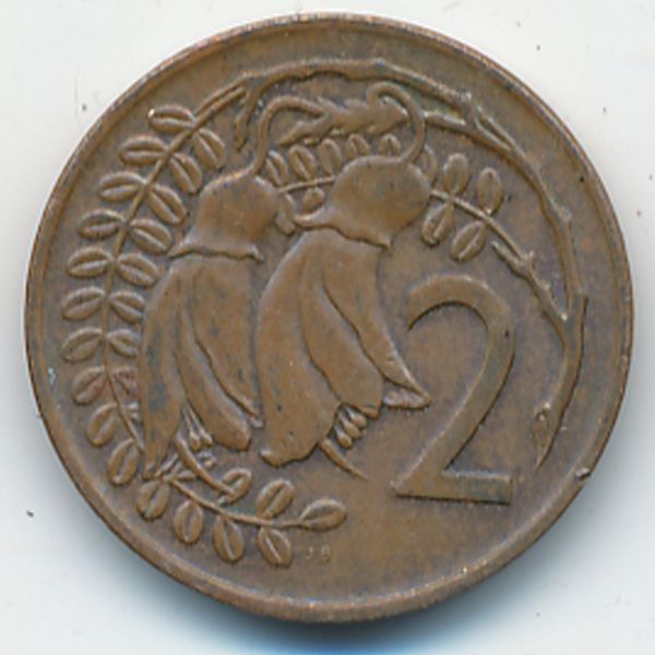Новая Зеландия, 2 цента (1969 г.)