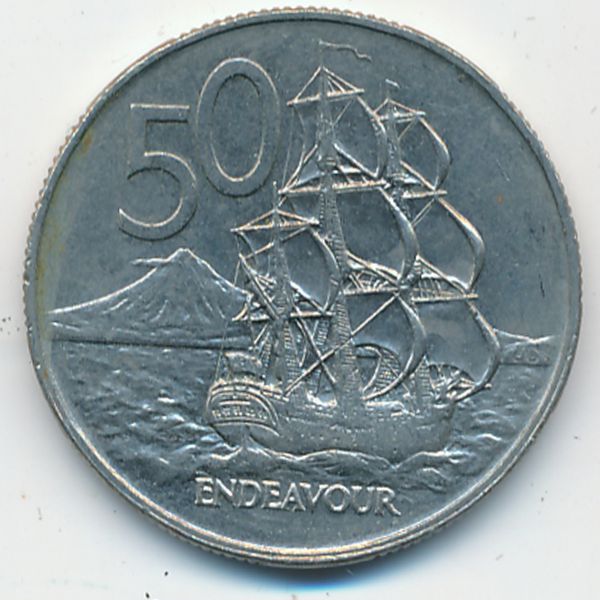 Новая Зеландия, 50 центов (1978 г.)
