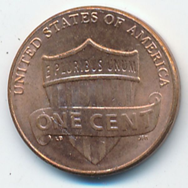 США, 1 цент (2011 г.)