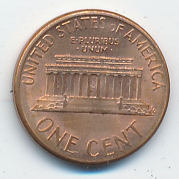 США, 1 цент (1989 г.)