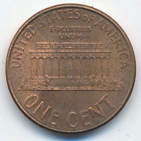 США, 1 цент (2001 г.)