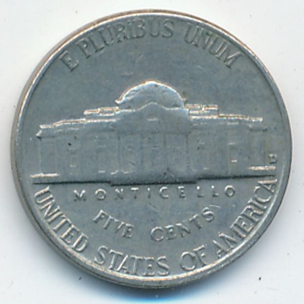 США, 5 центов (1960 г.)