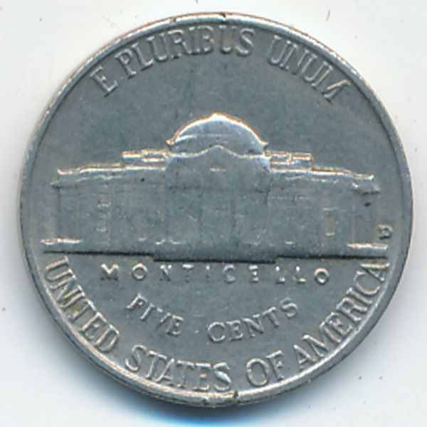 США, 5 центов (1961 г.)