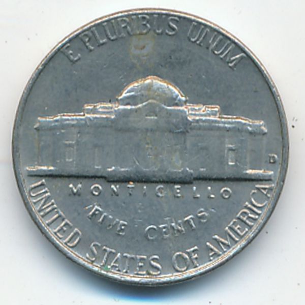 США, 5 центов (1964 г.)