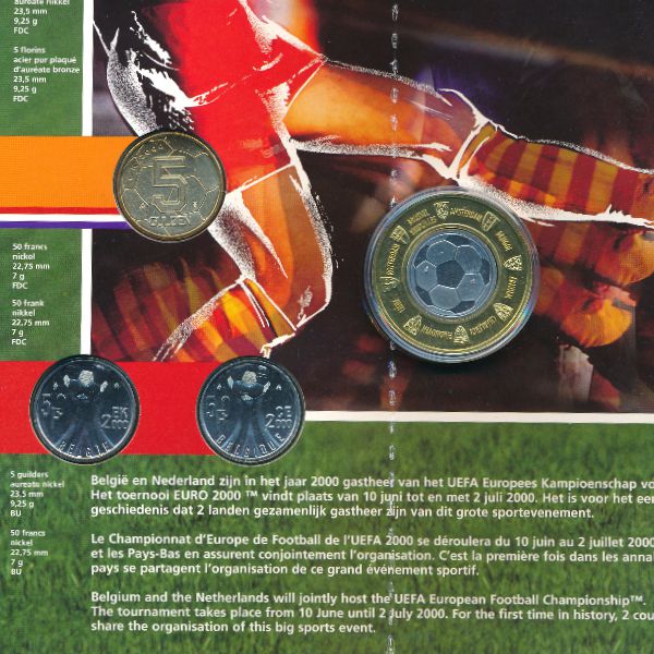 Бельгия, Набор монет (2000 г.)