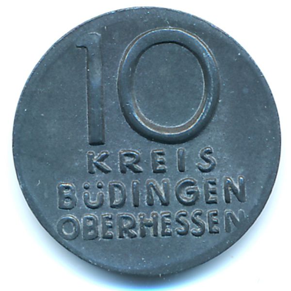 Бюдинген., 10 пфеннигов