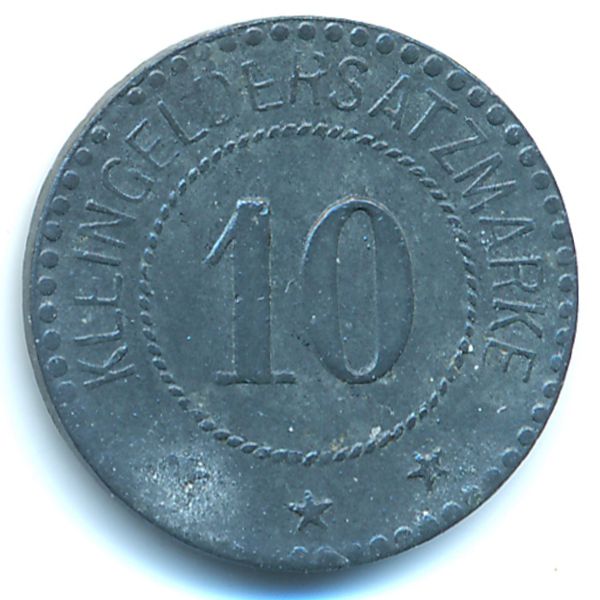 Берлин., 10 пфеннигов