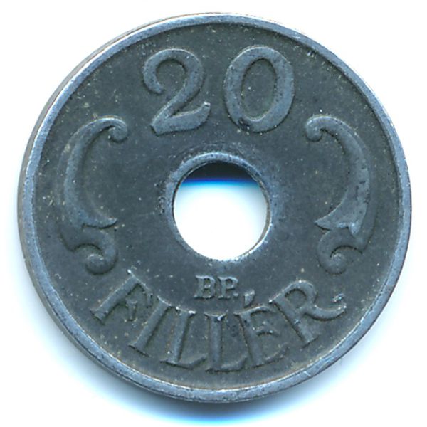 Венгрия, 20 филлеров (1941 г.)