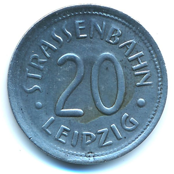 Лейпциг., 20 пфеннигов