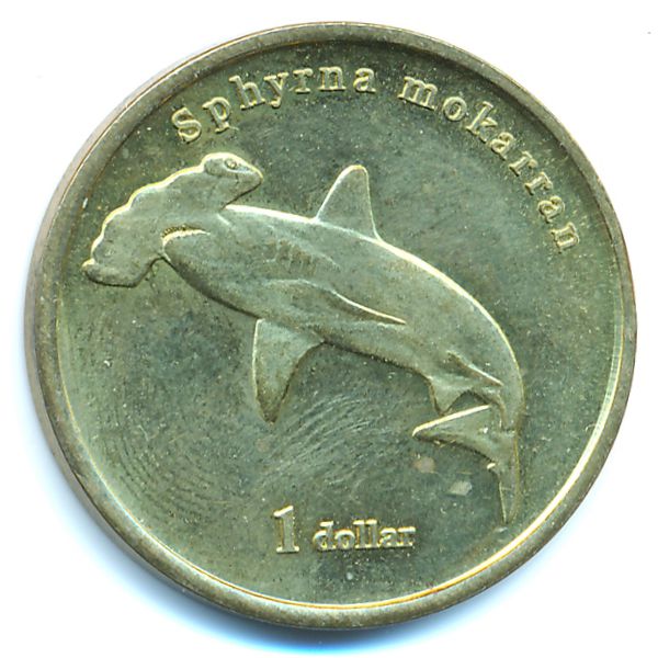 Муреа., 1 доллар (2020 г.)
