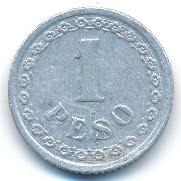 Парагвай, 1 песо (1938 г.)