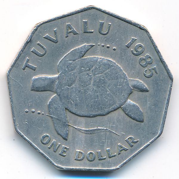 Тувалу, 1 доллар (1985 г.)