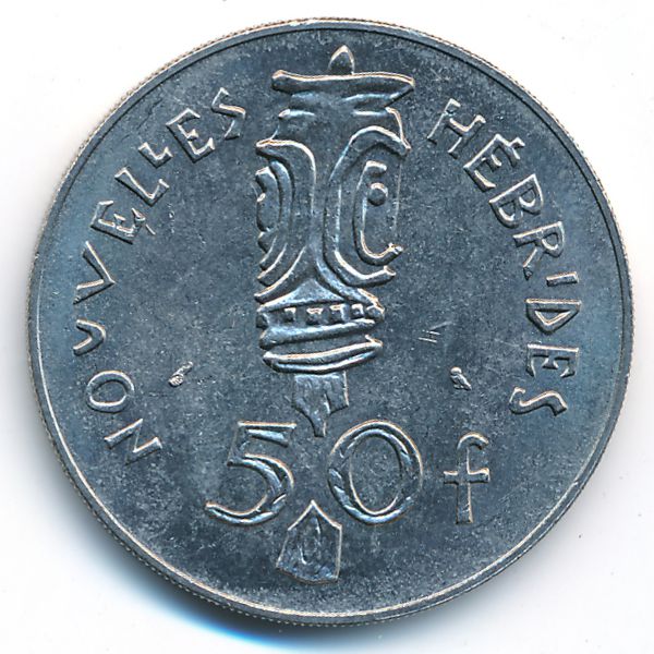 Новые Гебриды, 50 франков (1972 г.)