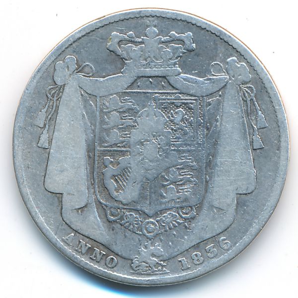 Великобритания, 1/2 кроны (1836 г.)
