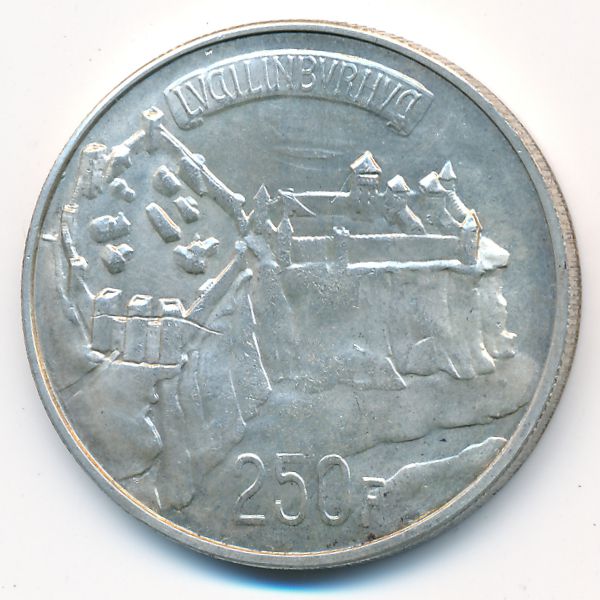 Люксембург, 250 франков (1963 г.)