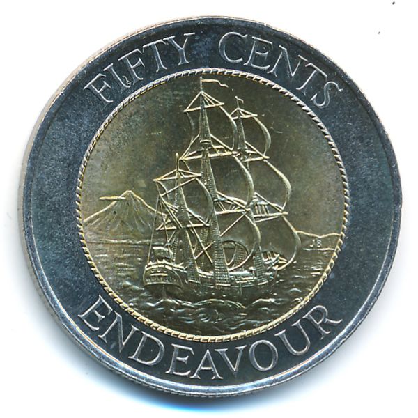 Новая Зеландия, 50 центов (1994 г.)