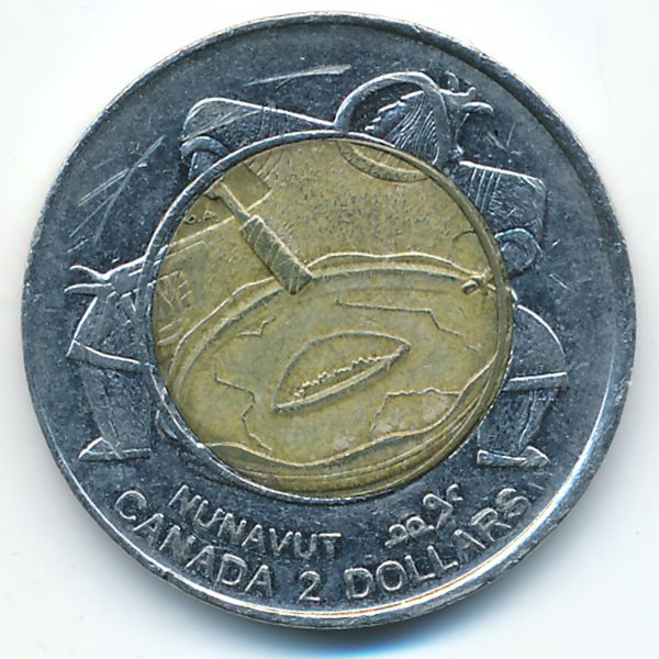 Канада, 2 доллара (1999 г.)