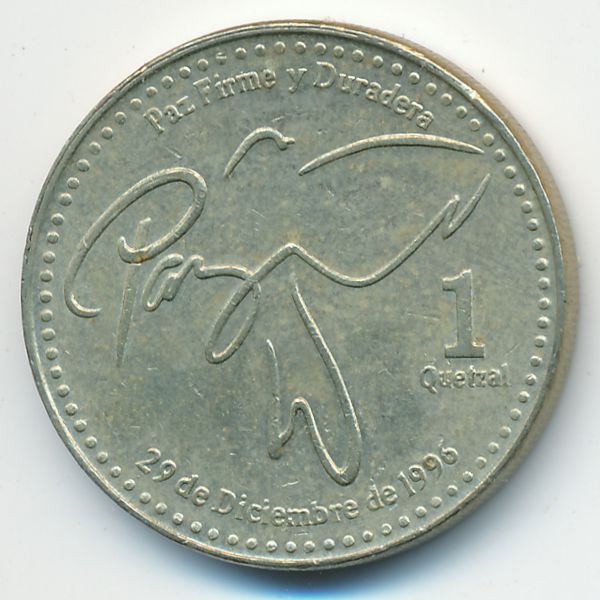 Гватемала, 1 кетсаль (2001 г.)
