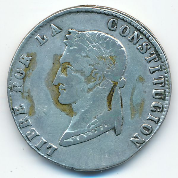 Боливия, 4 соля (1853 г.)