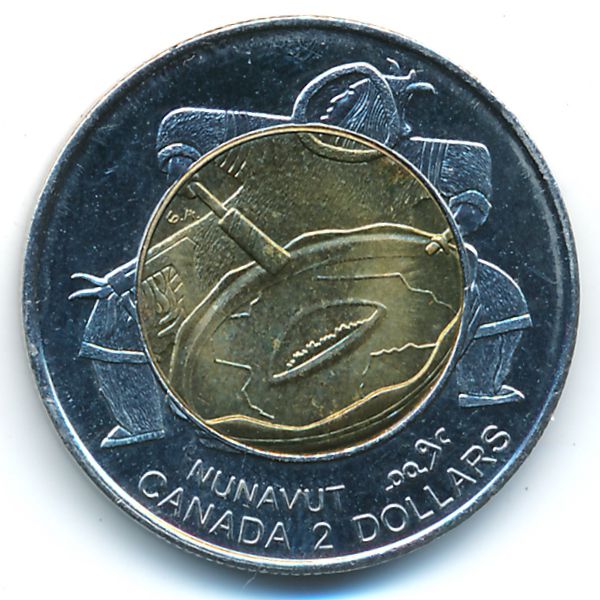 Канада, 2 доллара (1999 г.)
