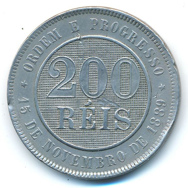 Бразилия, 200 рейс (1889 г.)