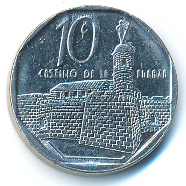 Куба, 10 сентаво (2008 г.)