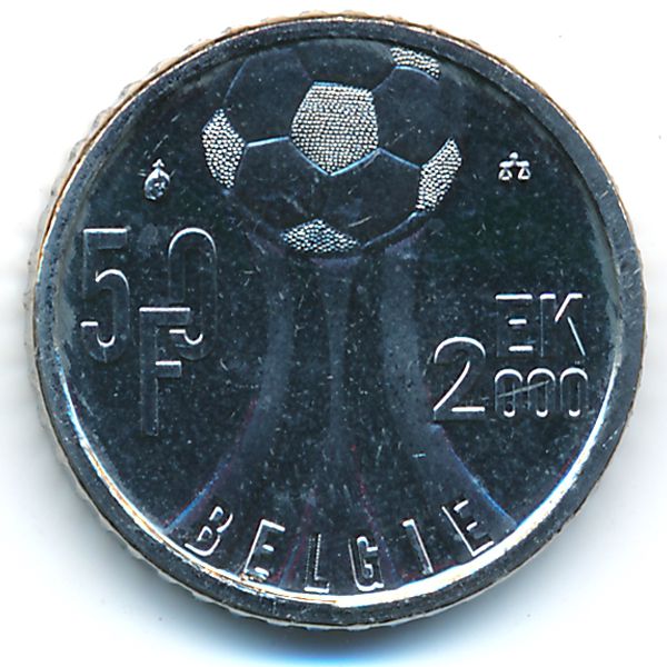 Бельгия, 50 франков (2000 г.)