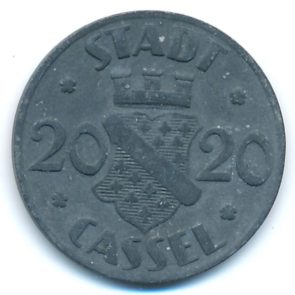 Кассель., 20 пфеннигов (1920 г.)