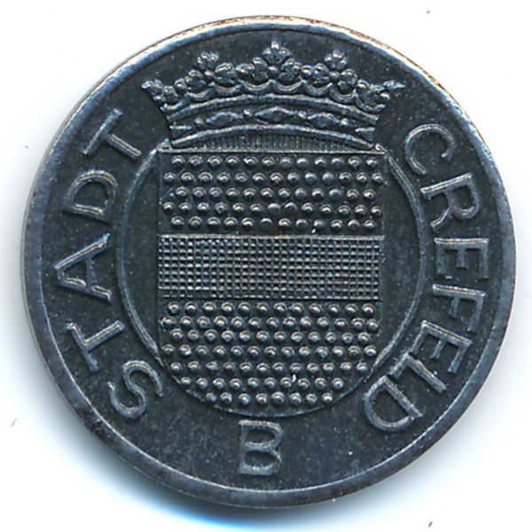 Крефельд., 10 пфеннигов (1918 г.)