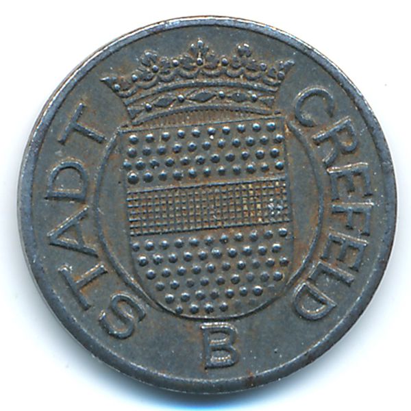 Крефельд., 5 пфеннигов (1918 г.)