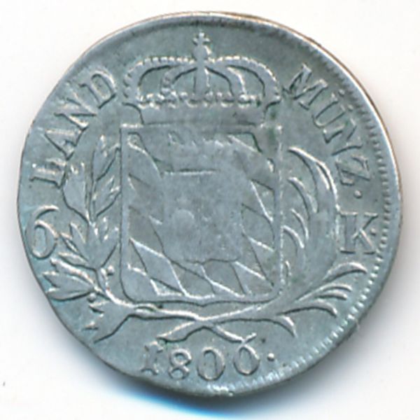 Бавария, 6 крейцеров (1806 г.)