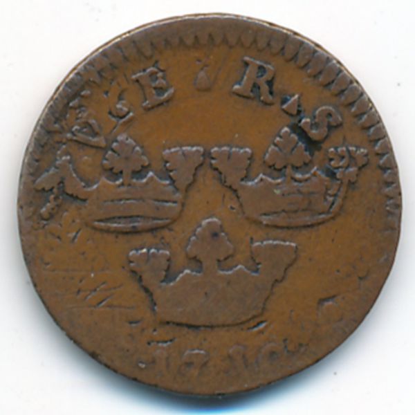 Швеция, 1 эре (1719 г.)