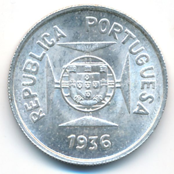 Португальская Индия, 1/2 рупии (1936 г.)
