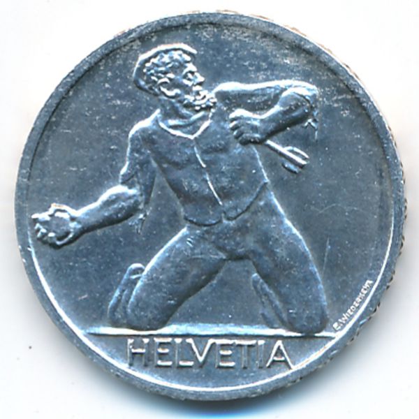 Швейцария, 5 франков (1944 г.)