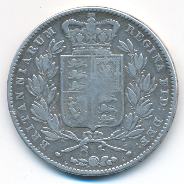 Великобритания, 1 крона (1844 г.)