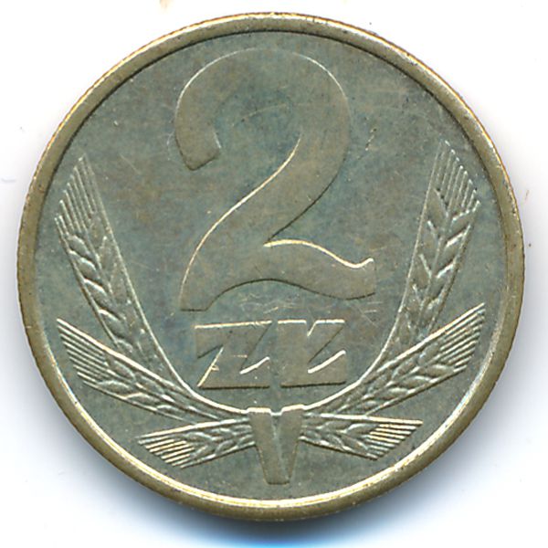 Польша, 2 злотых (1987 г.)