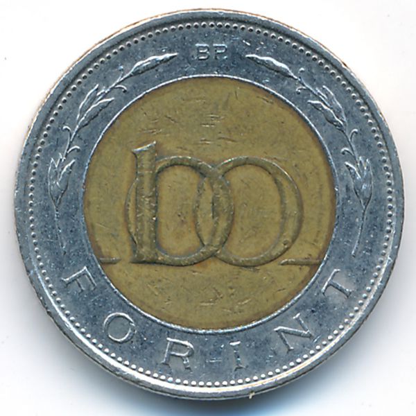 Венгрия, 100 форинтов (1997 г.)
