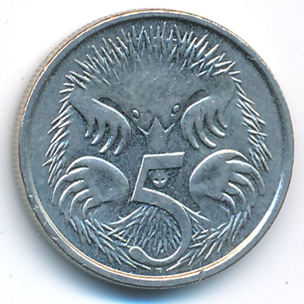 Австралия, 5 центов (2010 г.)